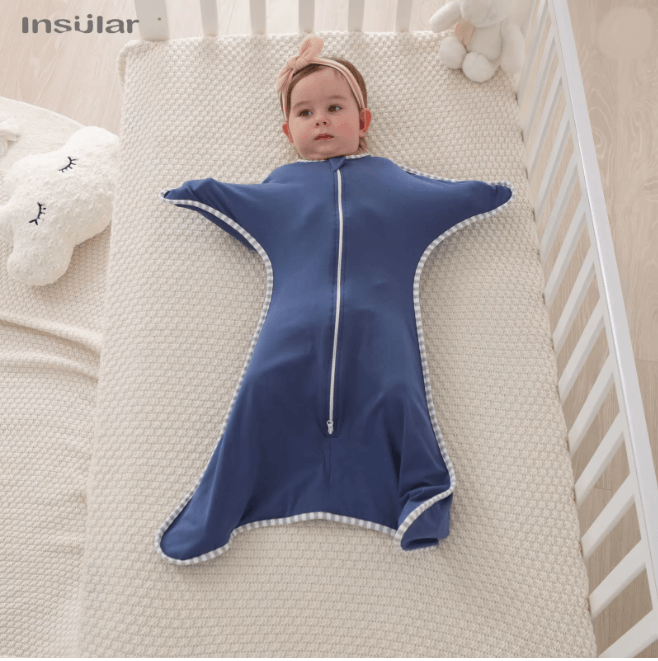 CalmWrap Anti Startle Baby Swaddle Blanket Cotton Newborn Wrap