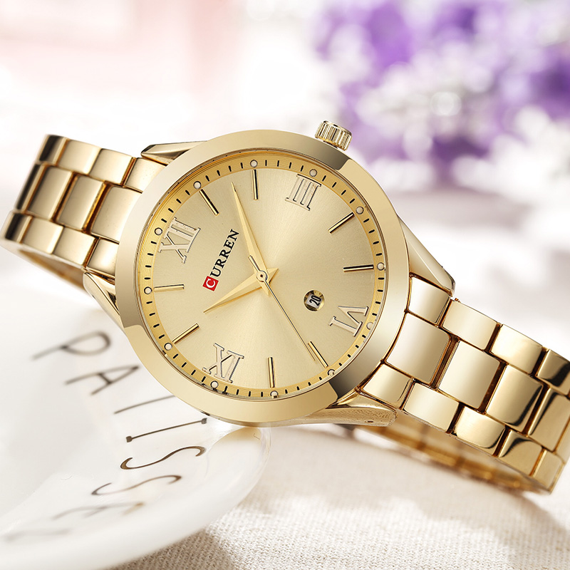 Luxury Womens Stainless Steel Watch Elegant Simple and Stylish Wristwatch for Business and Casual Wear