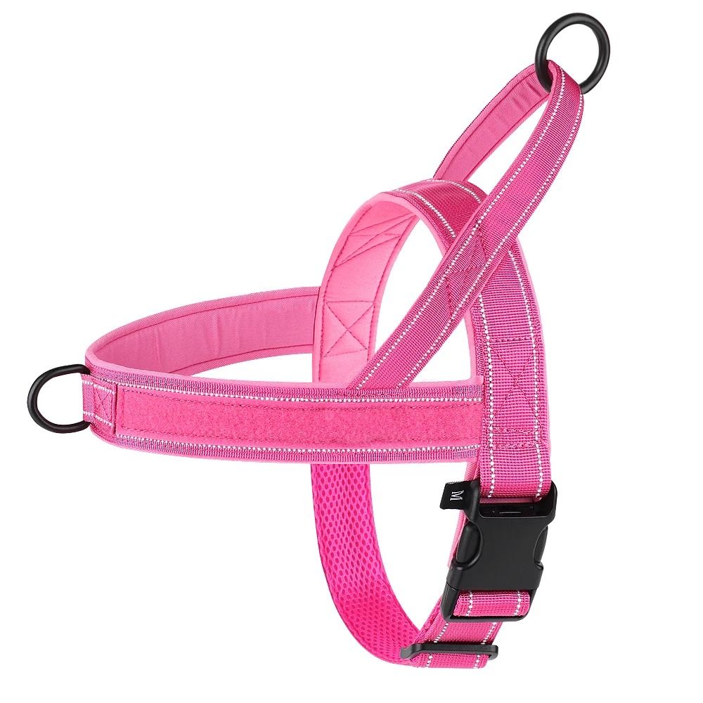Reflective No Pull Tactical Dog Harness Padded Vest for Small Medium and Large Dogs