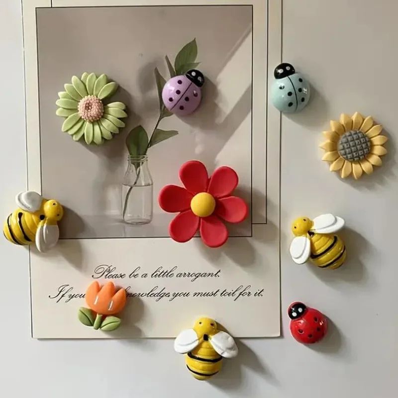 Adorable Refrigerator Magnets Set – 10PCS Strong Hold Decorative Fridge Magnets