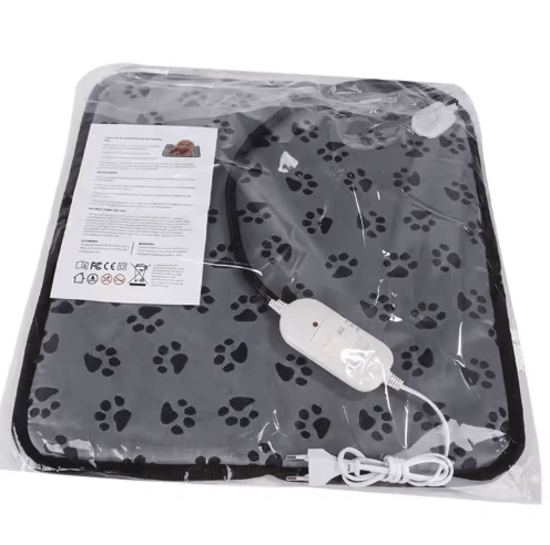 Adjustable Electric Pet Heating Pad – Waterproof Dog & Cat Warming Mat with Safety Protection