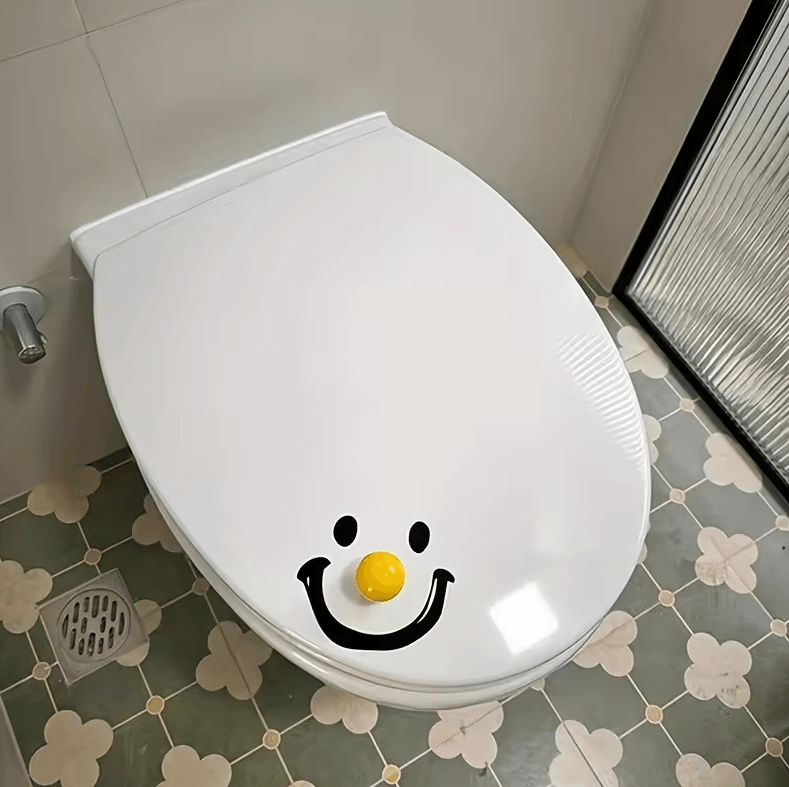 Dopamine Smile Ball Toilet Lid Lifter – Handheld Toilet Seat Cover Opener for Bathroom