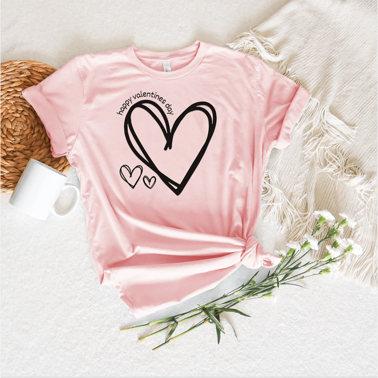 Valentines Day Heart Shirt for Women Love Tee Cute Teacher Casual Graphic Top