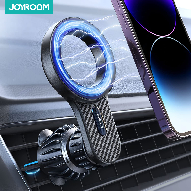 Strong Car Air Vent Phone Mount, Universal Magnetic Car Phone Holder, Compatible with iPhone, Samsung, LG, Google Pixel
