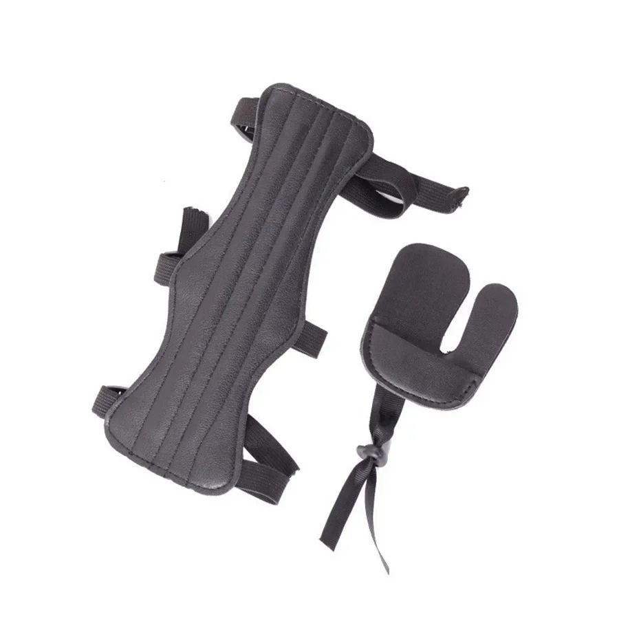 Professional Archery Protection Set Arm & Finger Guards