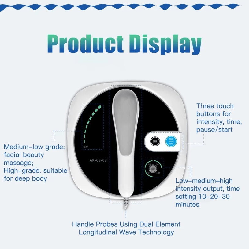 Ultrasound Physiotherapy Massage Device – 1MHz No-Drug Muscle and Joint Pain Relief Machine