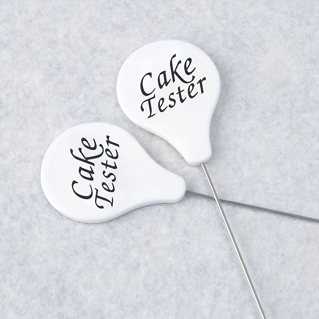 Stainless Steel Cake Tester Probe Reusable Needle for Bread Biscuit Muffin Pancake Baking Accessories