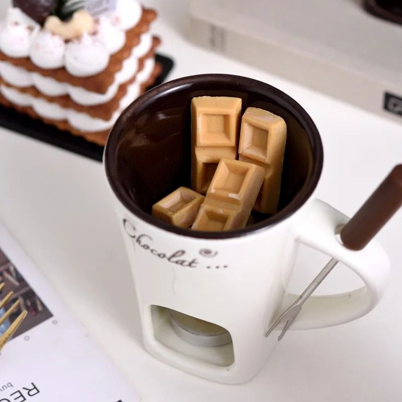 Personal Mini Fondue Mug Set