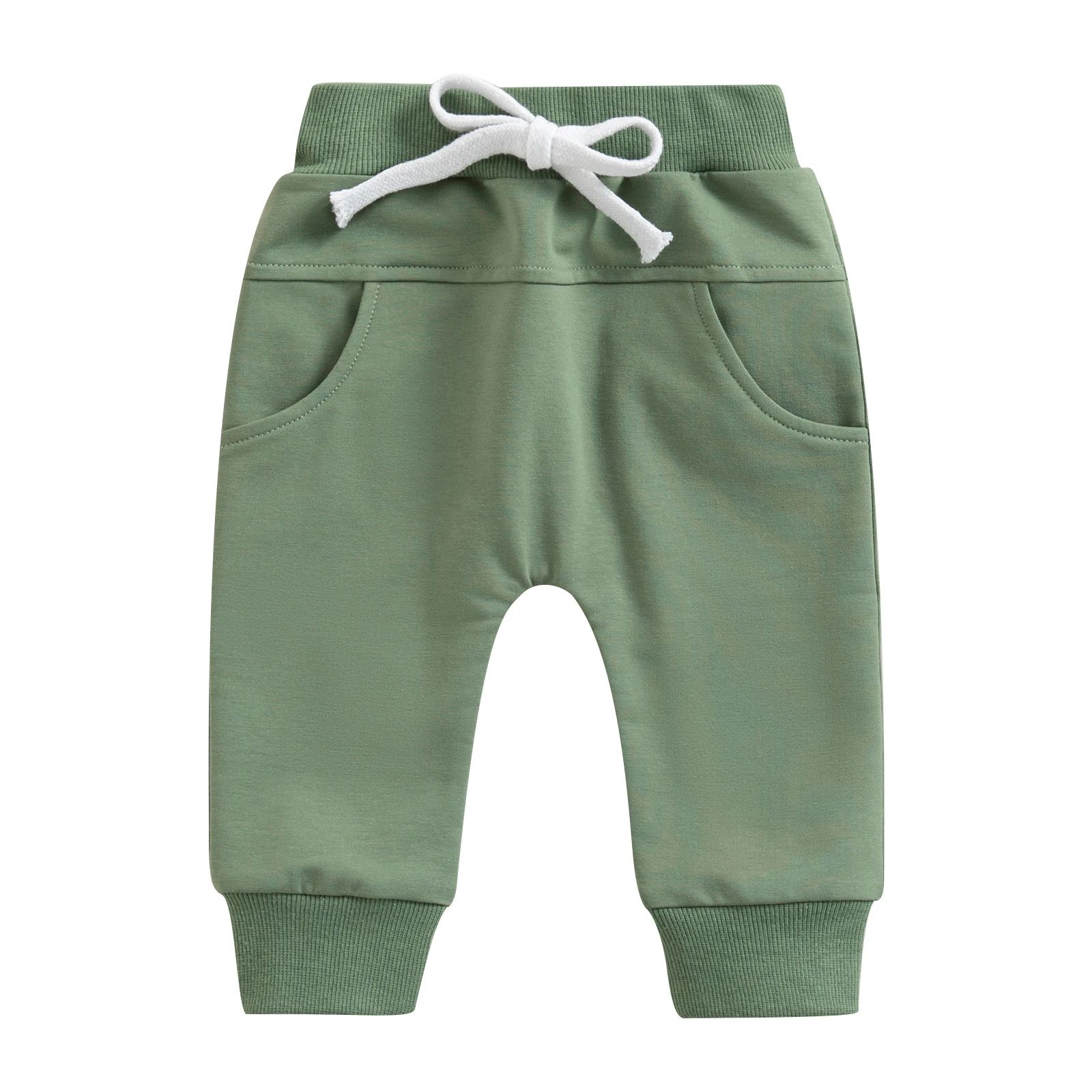 Baby Boys Elastic Waist Jogger Sweatpants