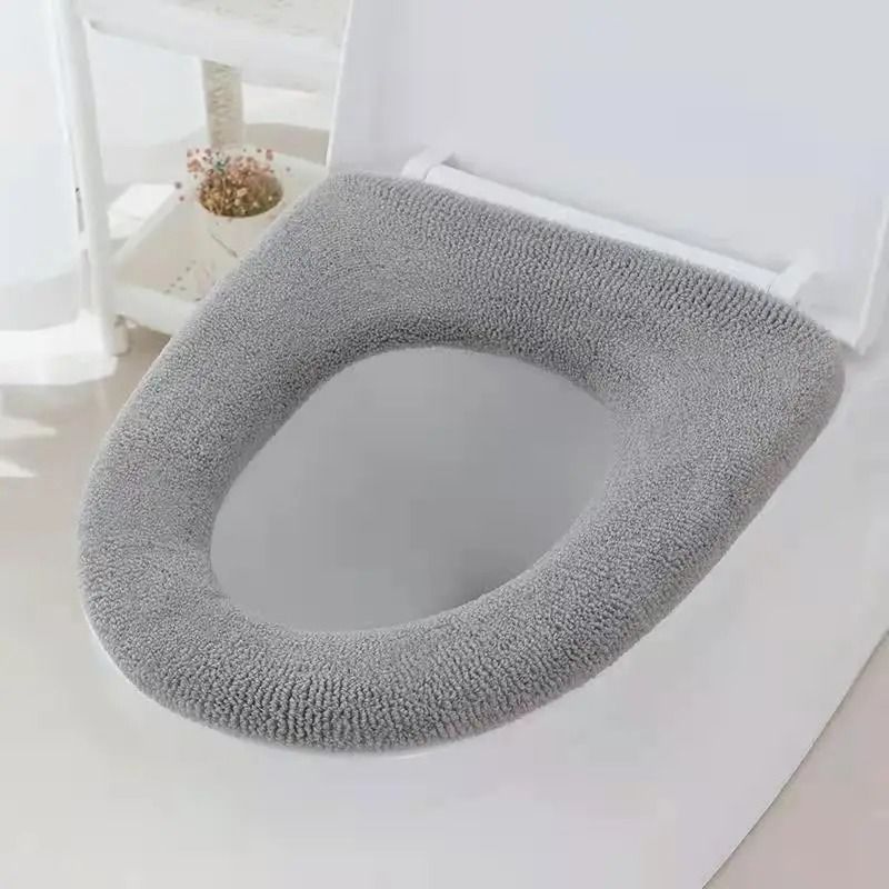 Winter Warm Toilet Seat Cover - Washable & Soft