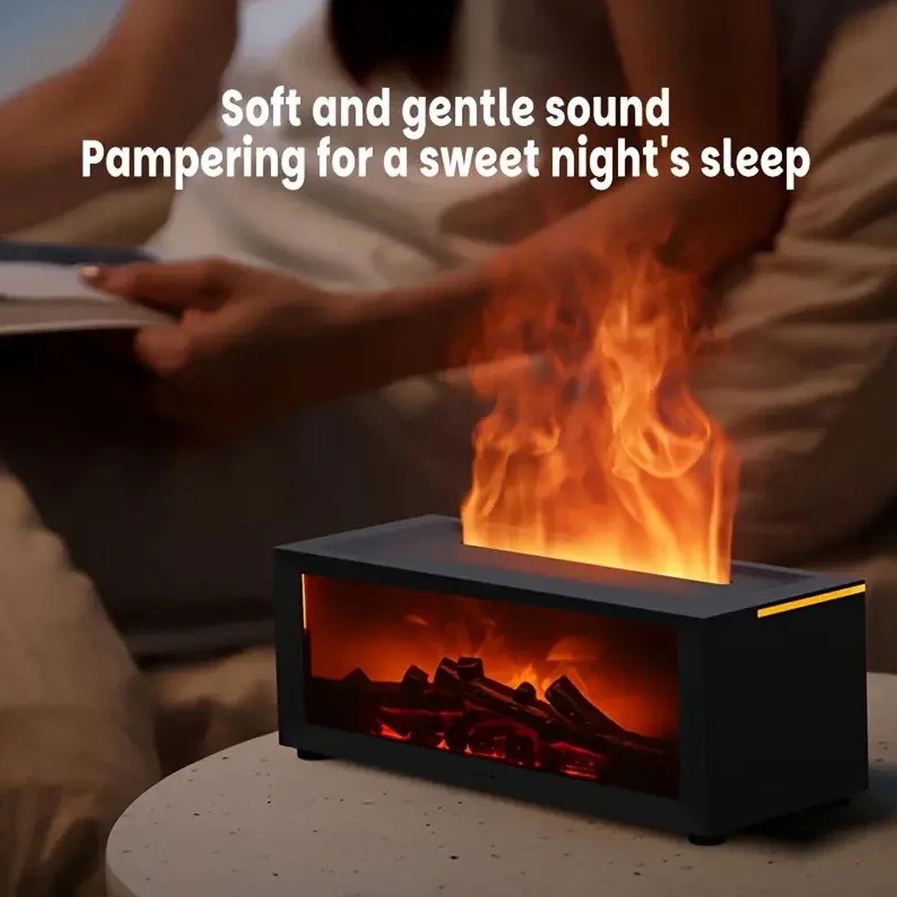 300ML LED Flame Aroma Diffuser and Humidifier