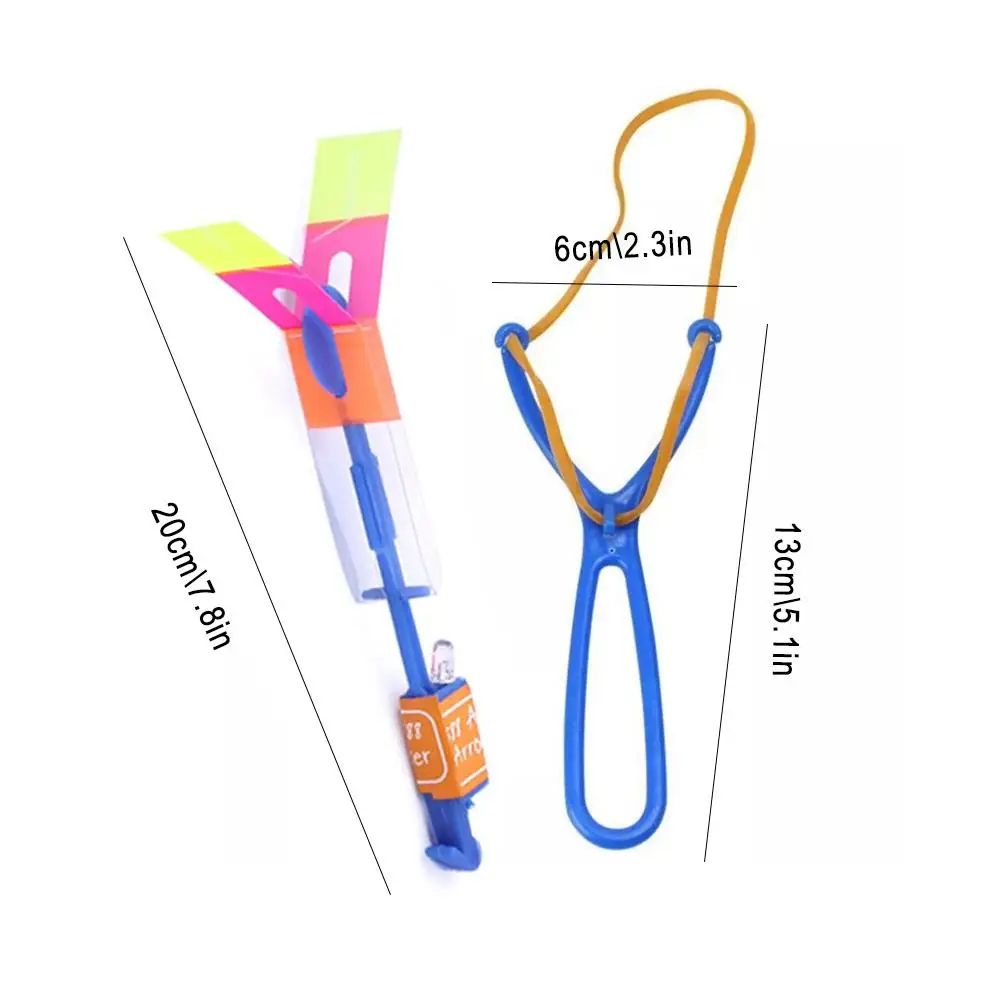 LED Flying Slingshot Toy Set
