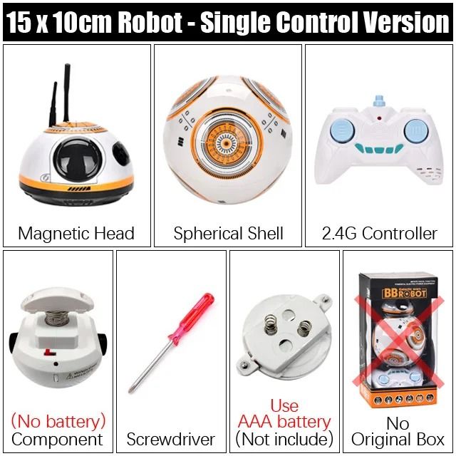 2.4G Intelligent RC Robot Car with Gesture Control and Sound Effects