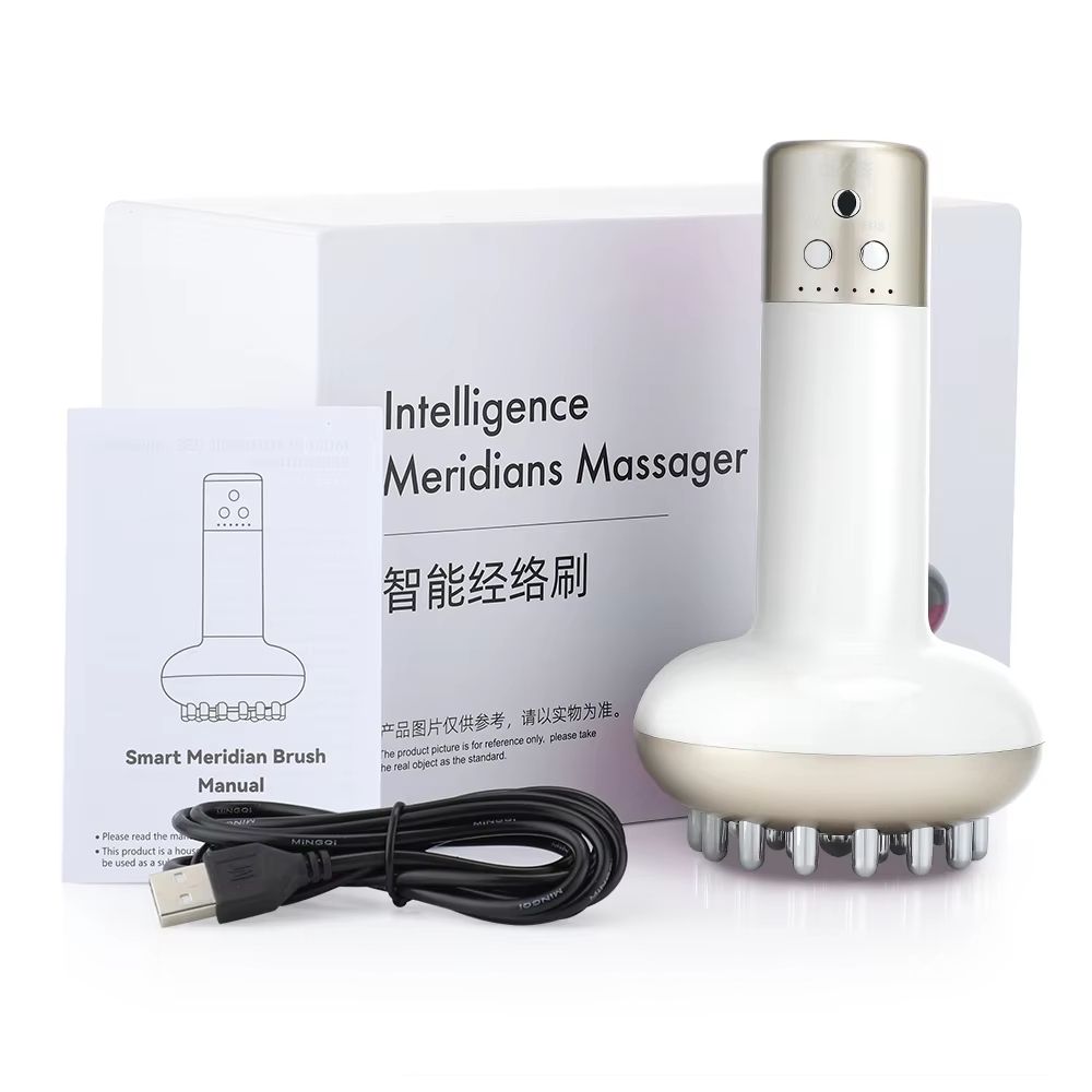 Wireless Guasha Massager – Body Shaping & Lymphatic Drainage Tool with Heating & Meridian Scraping