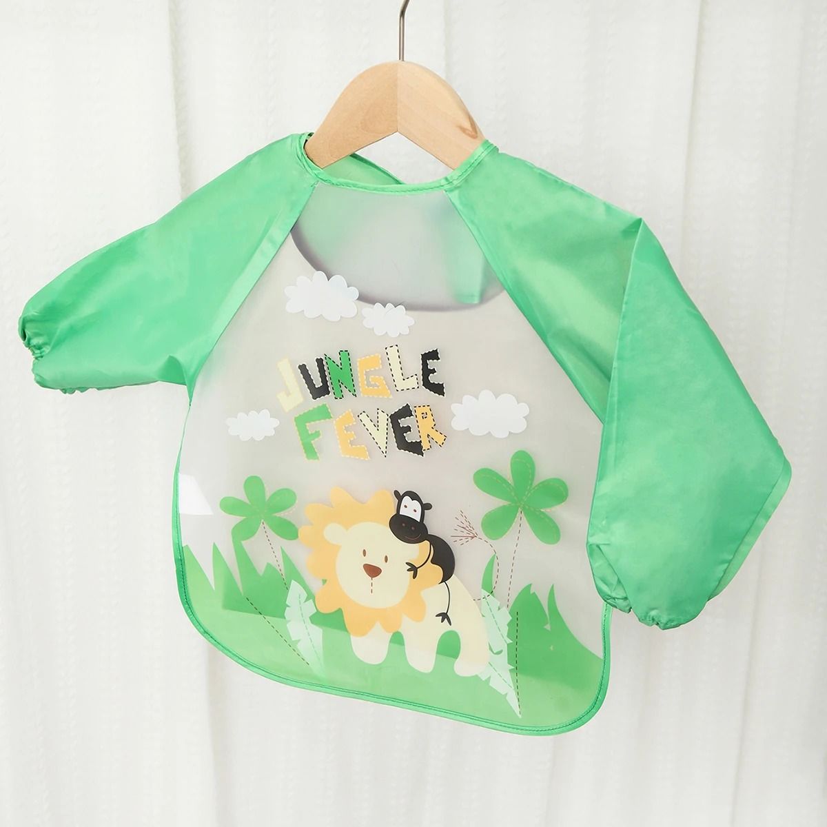 Waterproof Long Sleeve Baby Feeding Smock