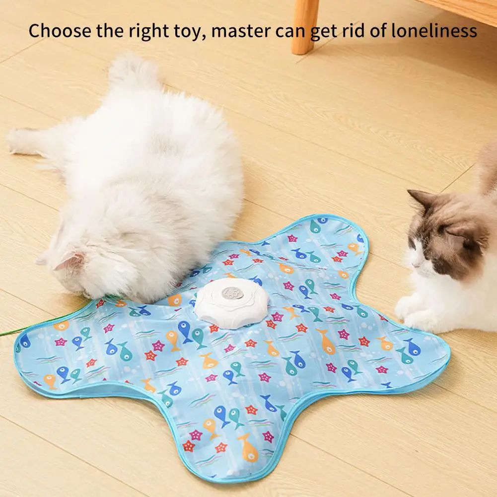 Interactive Hide and Seek Electric Cat Toy