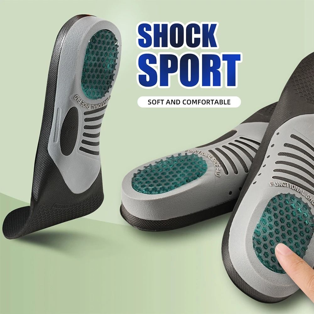 Plantar Fasciitis Orthotic Shoe Inserts Arch Support Gel Comfort Insoles for Men and Women