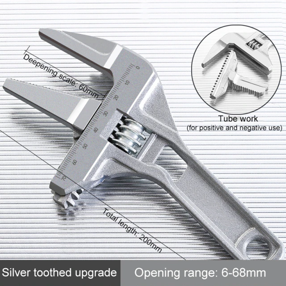 Aluminum Adjustable Wrench