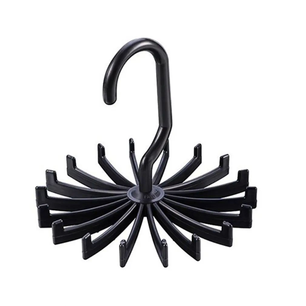 360 Degree Rotating Scarf and Tie Hanger Rack