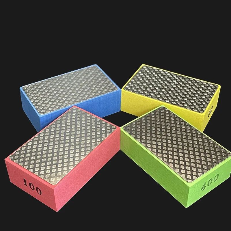 Diamond Hand Polishing Pads for Tile, Glass, Stone, Marble and Ceramic Abrasive Sanding