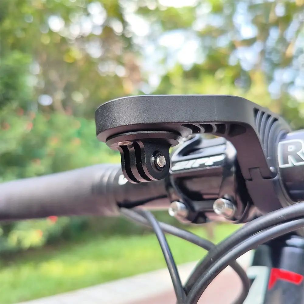DOMEN Integrated Bike Computer Mount with GoPro & Headlight Adapter