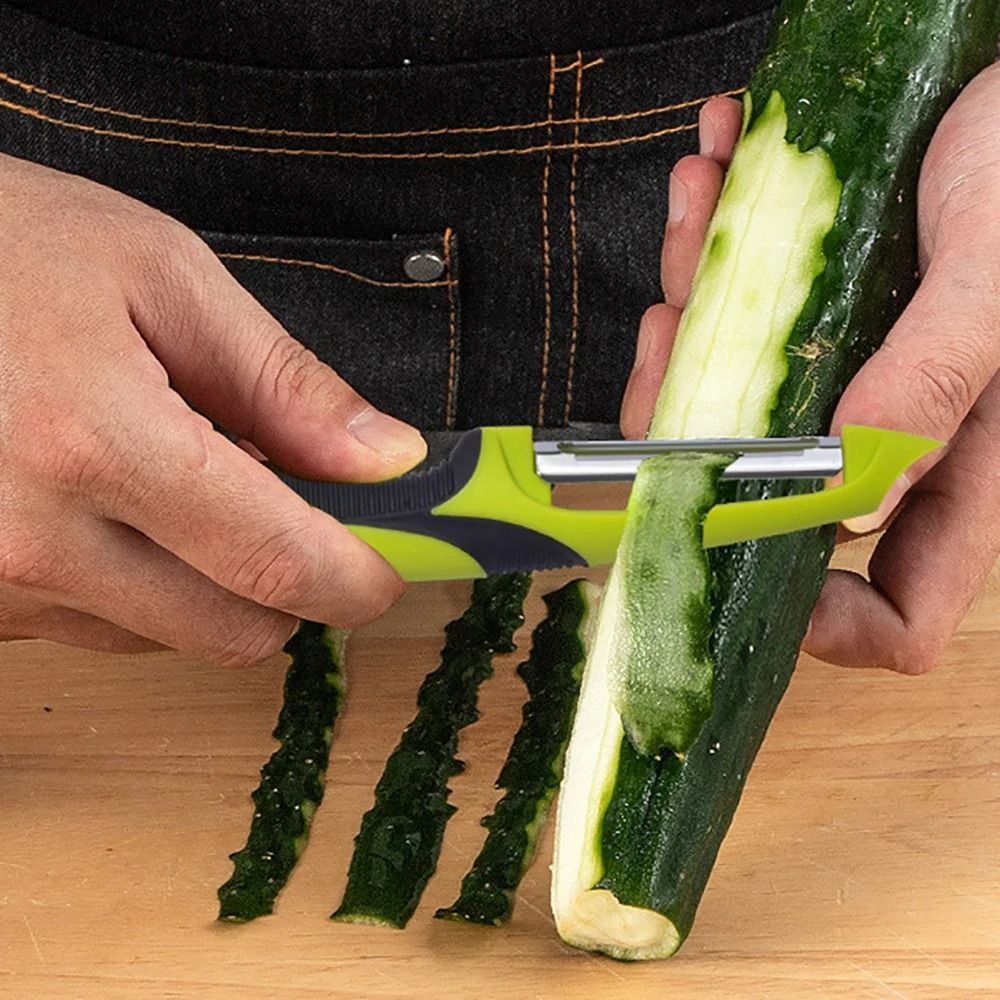 Multifunctional Vegetable and Fruit Peeler Stainless Steel Manual Quick Peeler Kitchen Tool