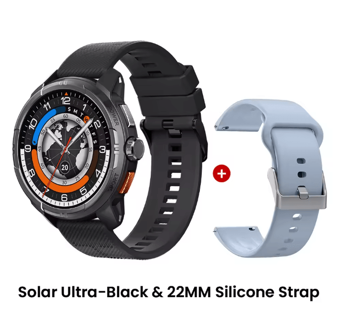 HAYLOU Solar Ultra GPS Smartwatch with AMOLED Display and Bluetooth Calling