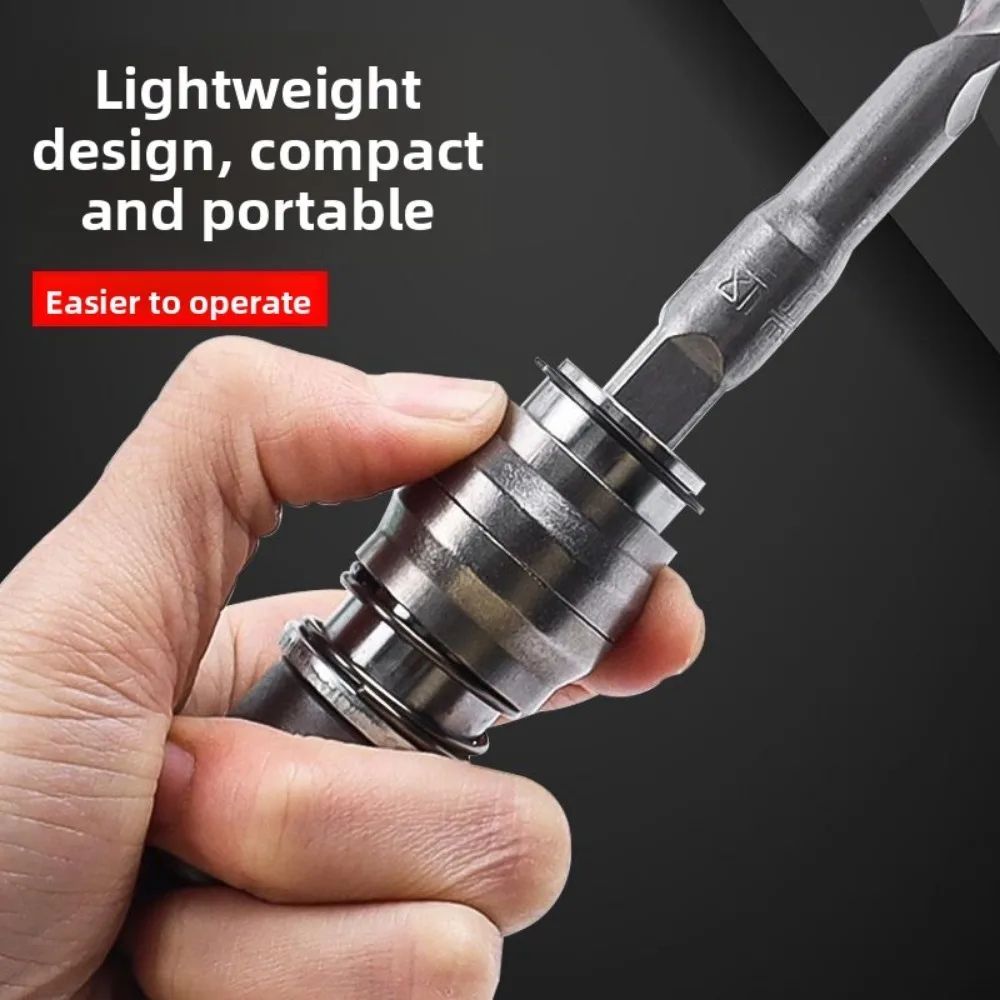 Rotary Hammer Conversion Adapter – High-Power Concrete Drill Converter, Lightweight Square Shank Tool for Masonry