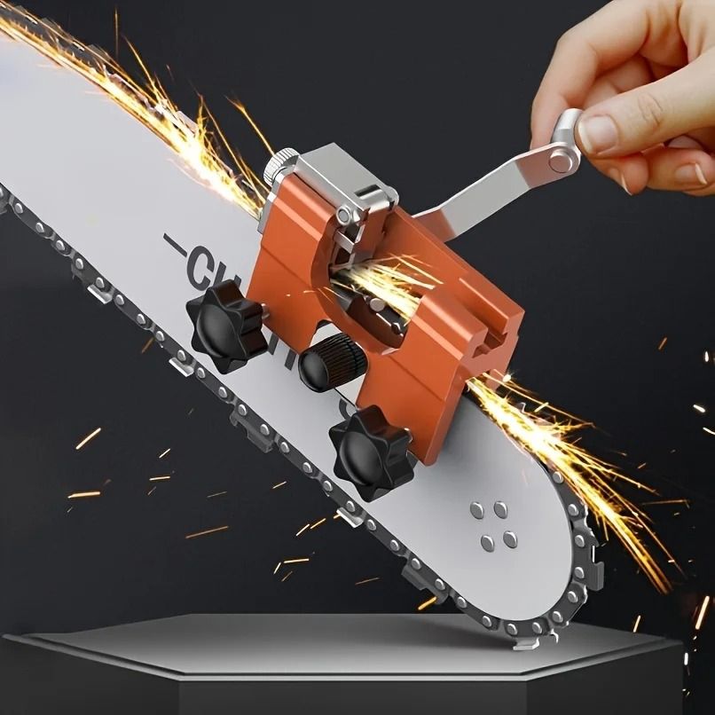 Portable Hand Chain Grinder – Professional Handheld Chainsaw Sharpening Tool & Quick Grinding Equipment