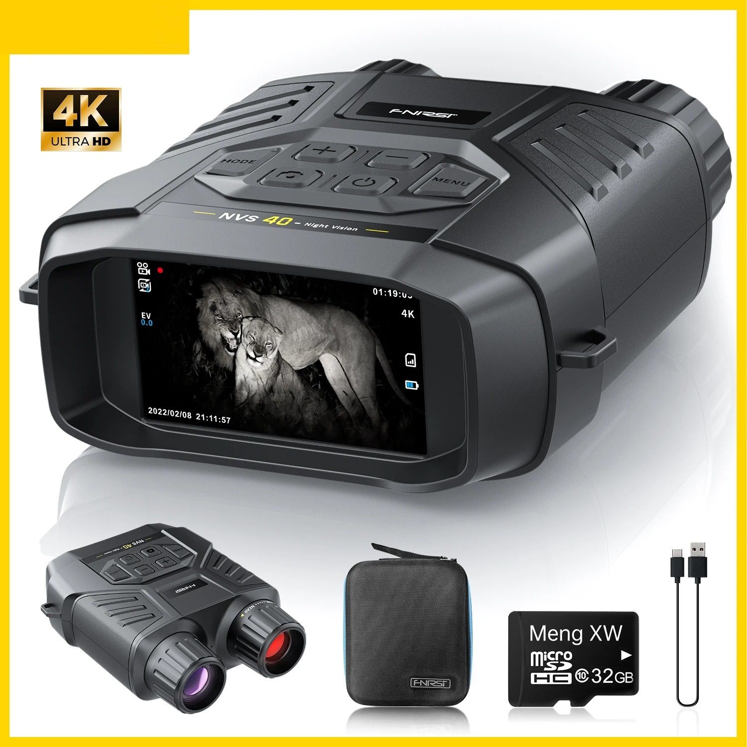 4K Infrared Night Vision Device NVS 20 and NVS 40