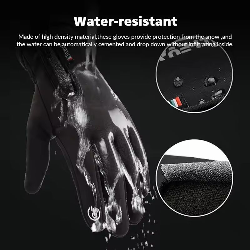 Waterproof Thermal Touchscreen Winter Gloves