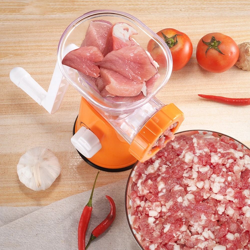 Manual Meat Grinder Machine – Hand Crank Sausage Maker & Multifunctional Kitchen Tool