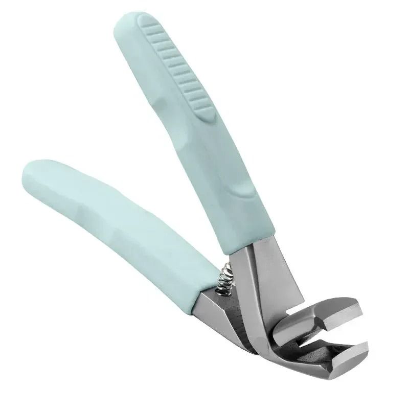 Anti-Splash Nail Clipper with Built-In Catcher
