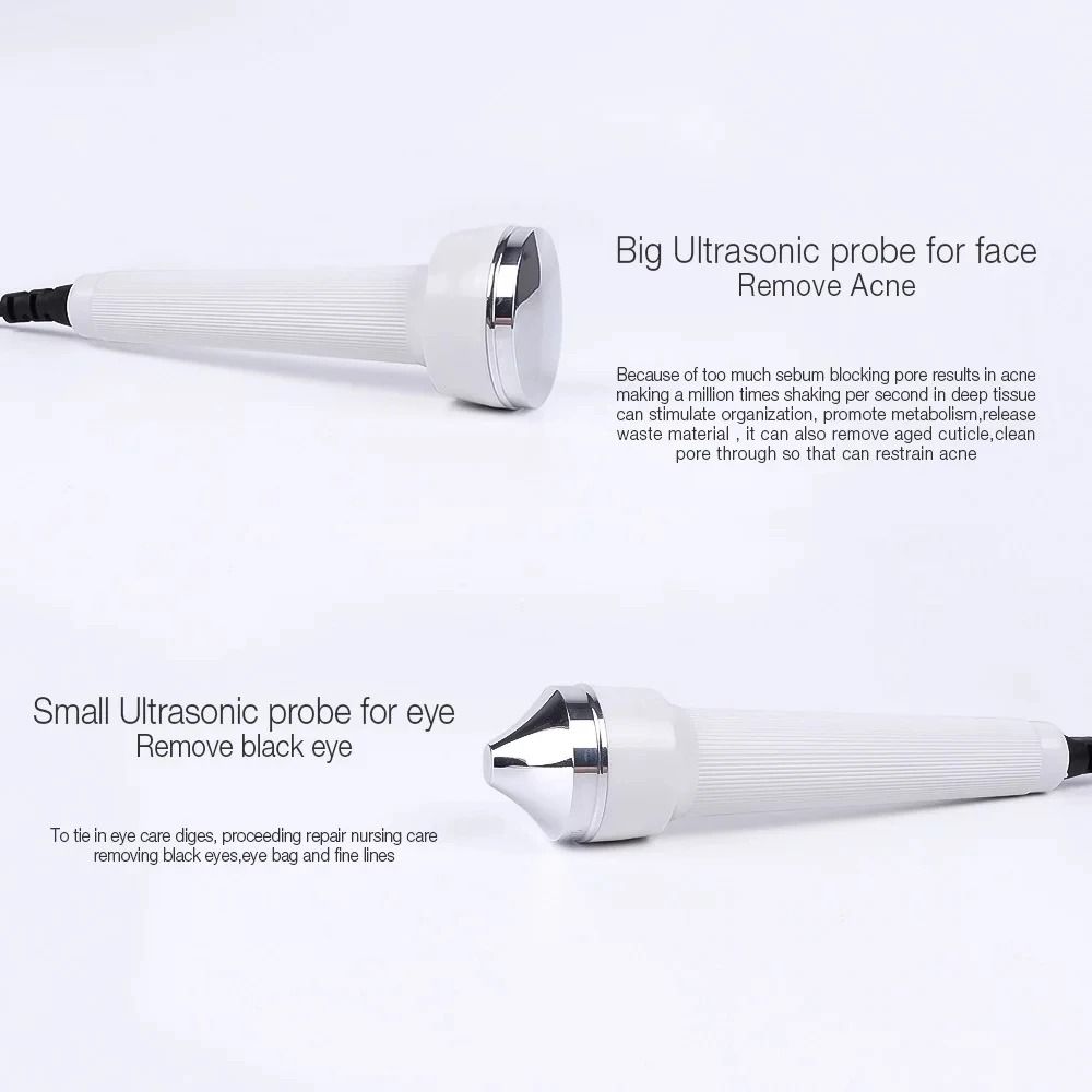 Ultrasonic Skin Lifting and Whitening Beauty Device