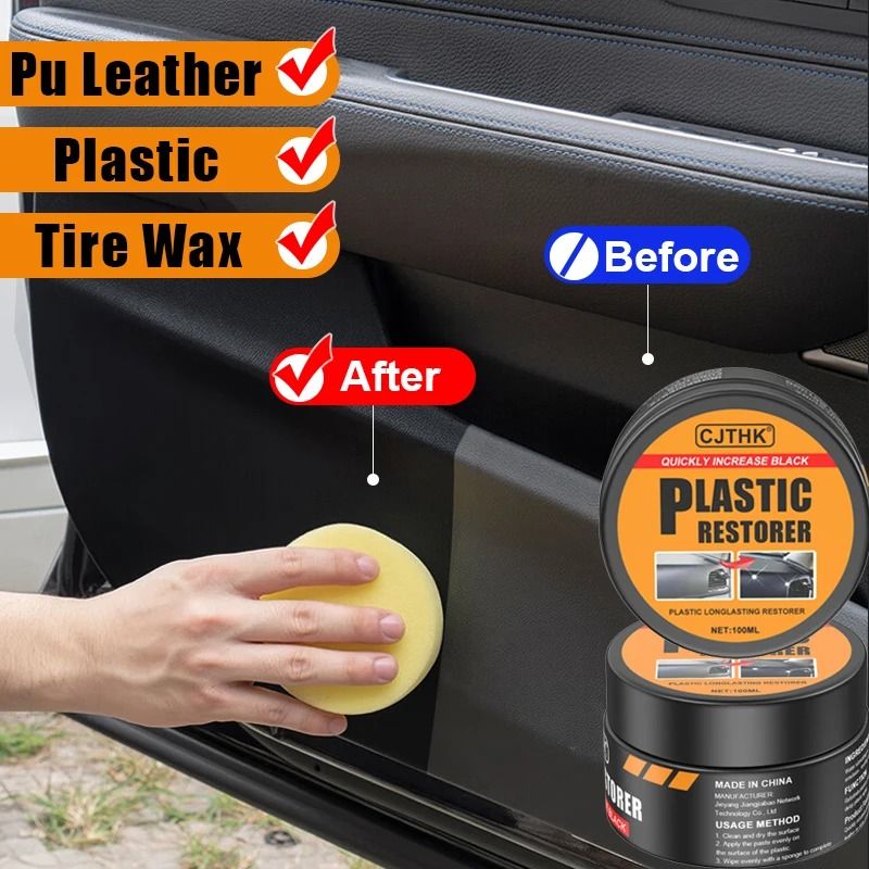 Car Plastic Restorer Gloss Coating for Interior Panels and Trim