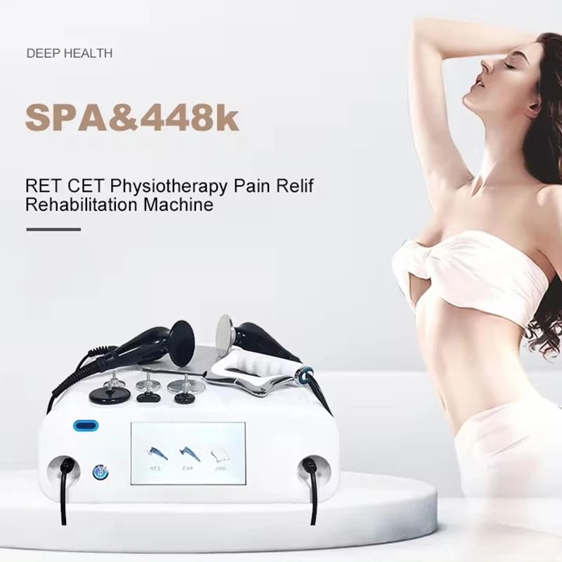 Professional Tecar 448kHz Thermo Therapy Machine – RET CET High Radiofrequency System