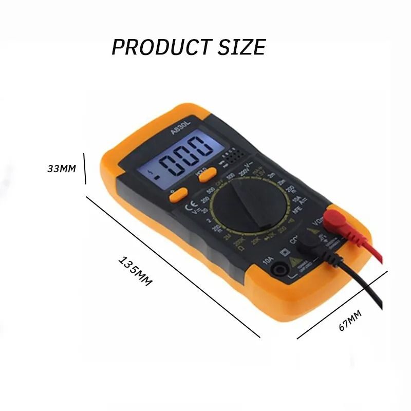 Professional Handheld Digital Multimeter