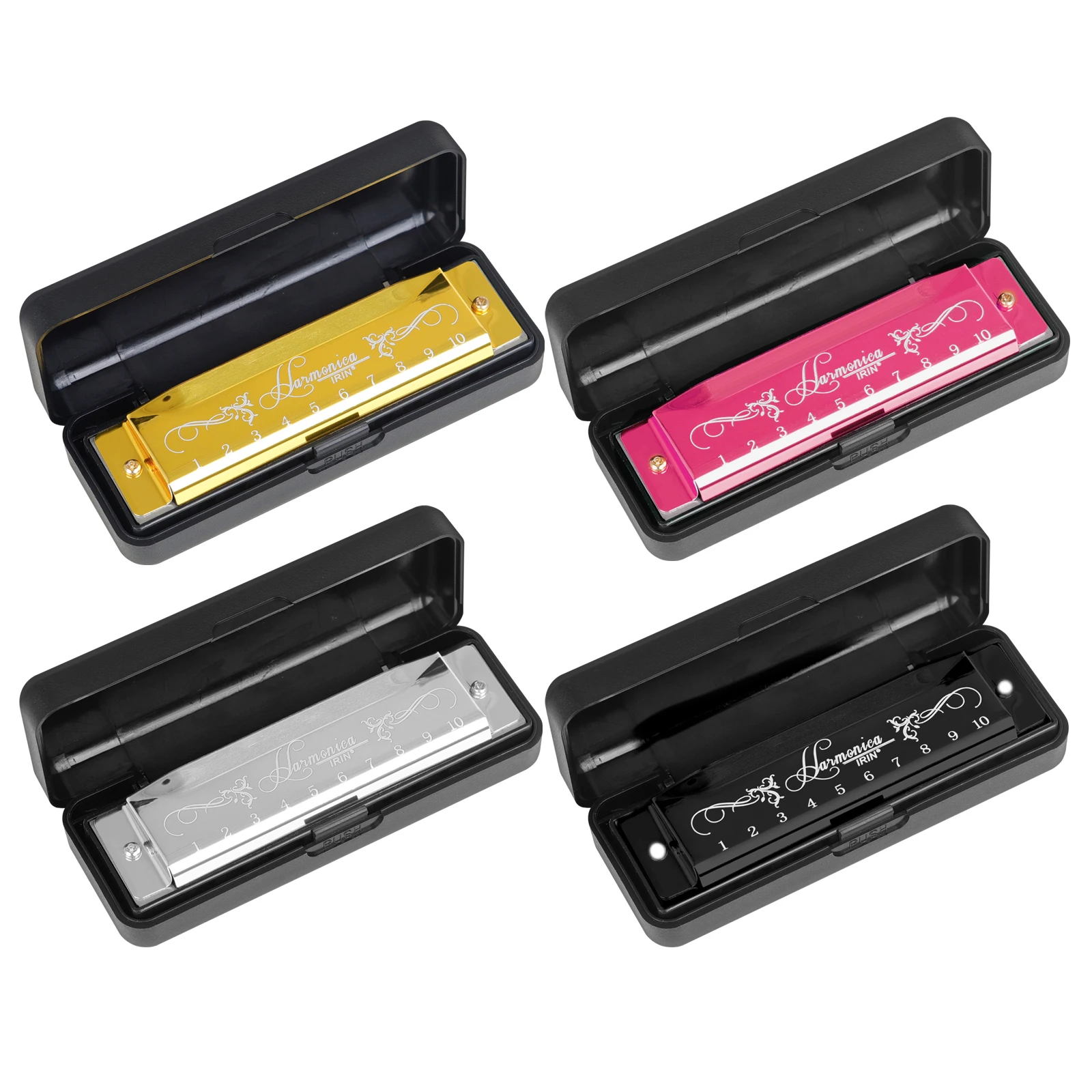Woodwind Harmonica for Beginners, Colorful C Key, Perfect Gift for Children