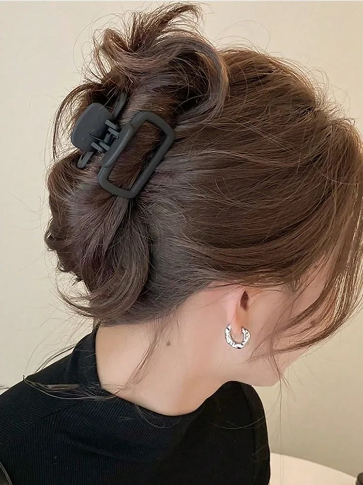 Lightweight Square Hair Claw Clip Set