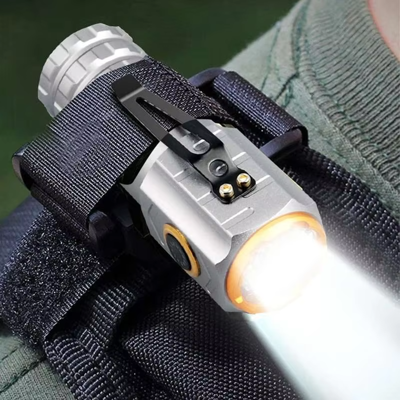 Ultra Powerful Mini LED Flashlight High Power Tactical Torch for Outdoor Activities, Camping & Fishing