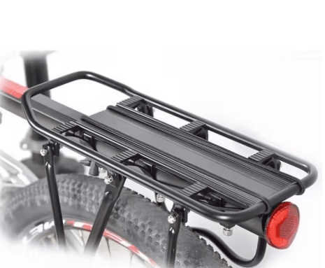 Adjustable Bike Luggage Rack Quick Release Rear Seat Rack with Reflective Plate