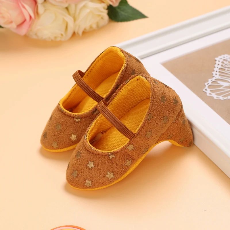 Elegant Baby Girl Heels Shoes – Princess Bow Newborn Party & Photo Shoes
