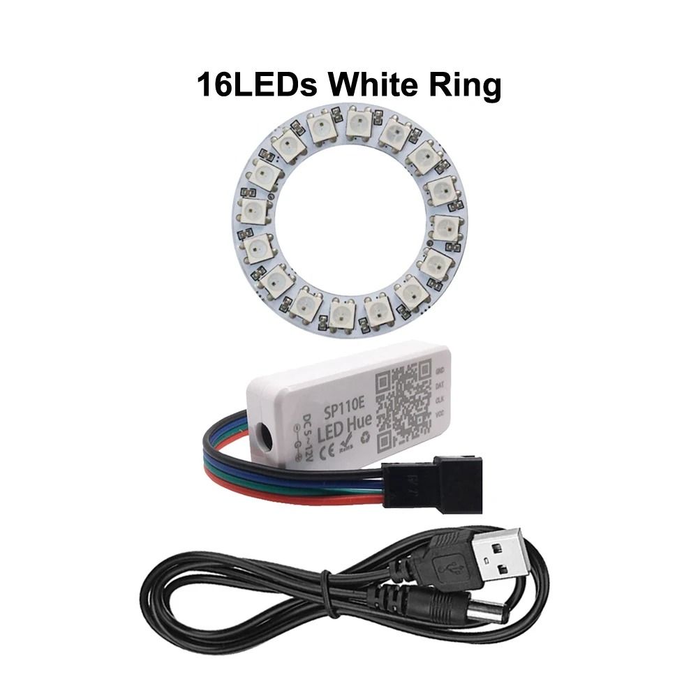 WS2812B Addressable RGB LED Pixel Ring Kit