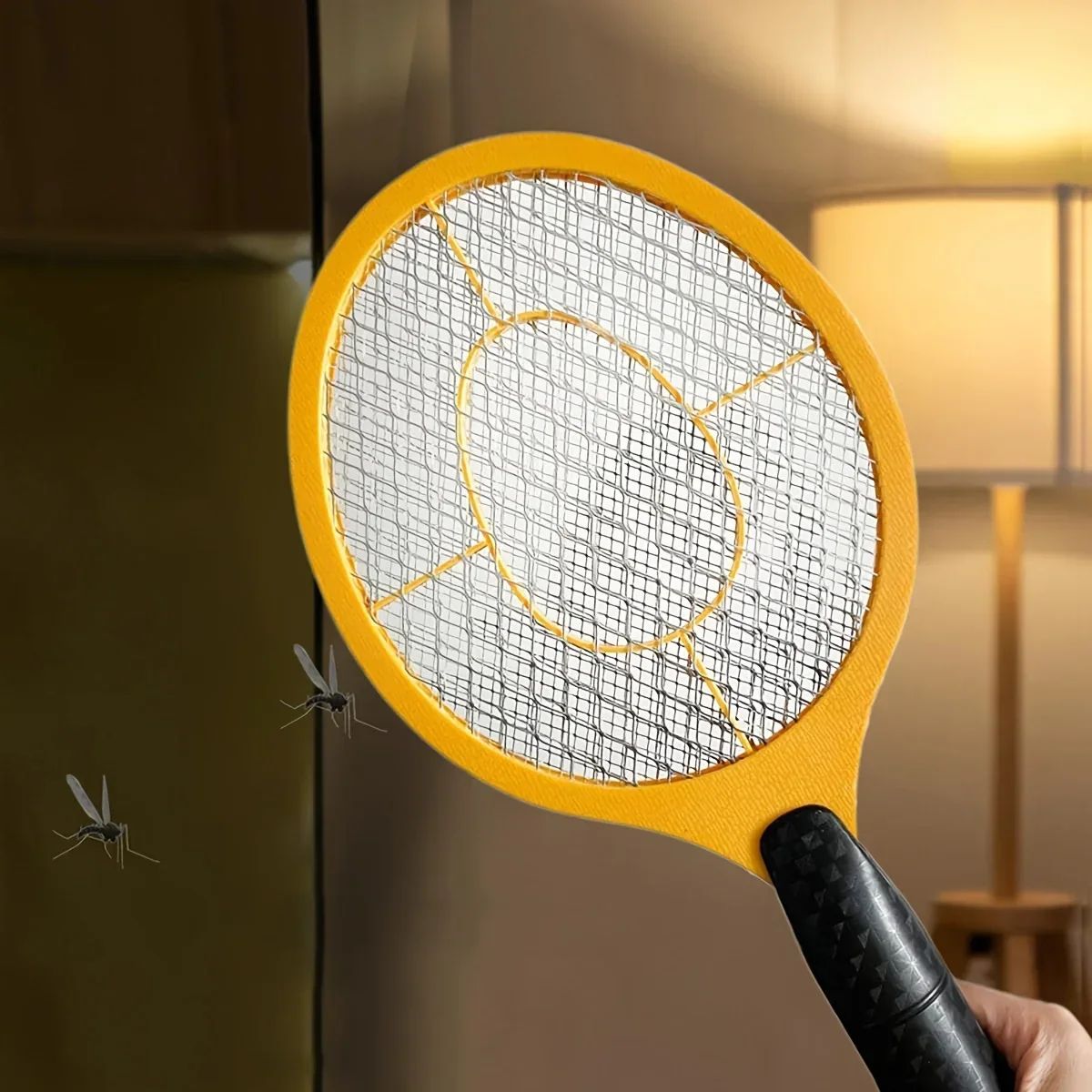 Lightweight Electric Mosquito Swatter – Compact High-Efficiency Bug Zapper Racket