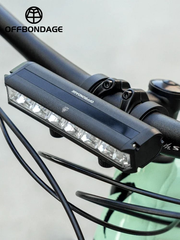 Rechargeable Waterproof Bike Light with USB Charging