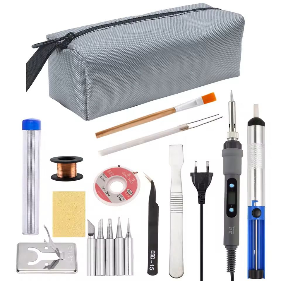 Electric Soldering Iron with Digital Display Adjustable Temperature