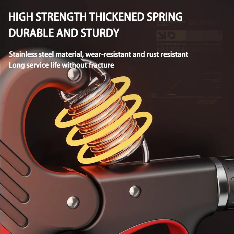 Adjustable Hand Grip Strengthener and Wrist Expander