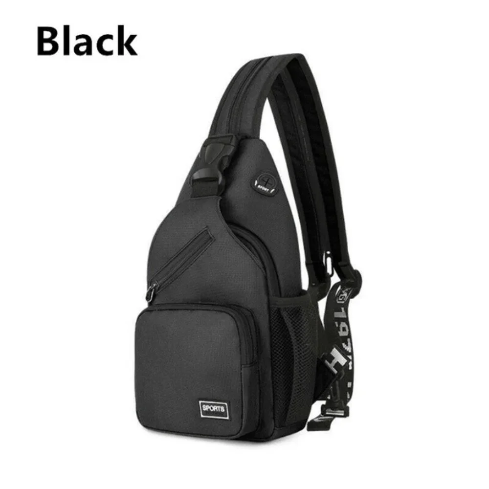 Multi-functional Men's and Women's, KISMIS Messenger Shoulder, Travel Backpack, Chest Bag with Headphone Hole
