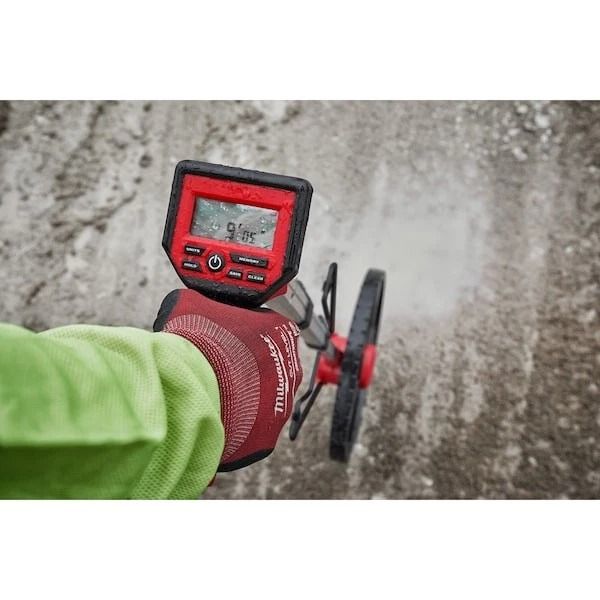 Digital Measuring Wheel with Backlit Screen and One Hand Control