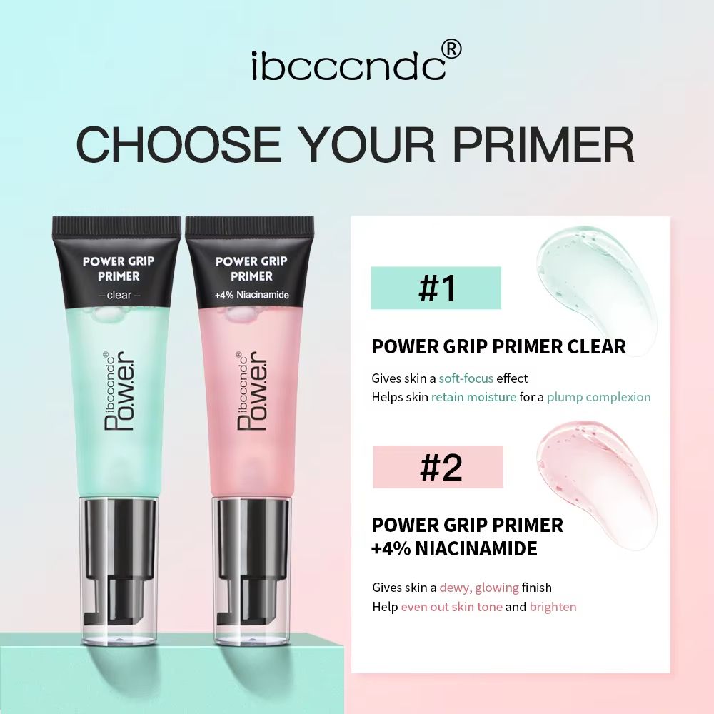 Power Grip Hydrating Face Primer Gel Based Makeup Gripping Primer for Smooth Skin 0.81 fl oz